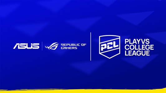 PlayVS and ASUS Republic of Gamers Partner to Power the PlayVS College League (PCL) Championships with Next-Gen Gaming Technology