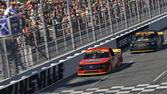 eNASCAR College iRacing Series | University of Calgary, Connor Yeroschak nab third Tournament win in Old Dominion Classic