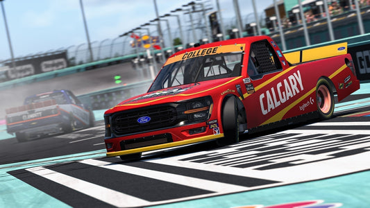 eNASCAR College iRacing Series | Calgary's Yeroschak clinches 25-26 title, Cal State Fullerton's Clampitt closes book with Sunset Splash win