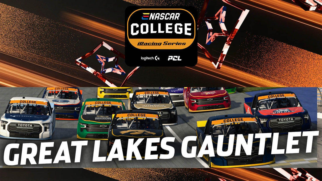 2025-26 eNASCAR College iRacing Series | Great Lakes Gauntlet | Time Attack Results