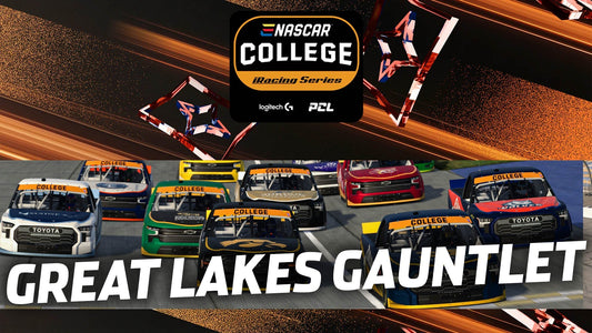 2025-26 eNASCAR College iRacing Series | Great Lakes Gauntlet | Time Attack Results