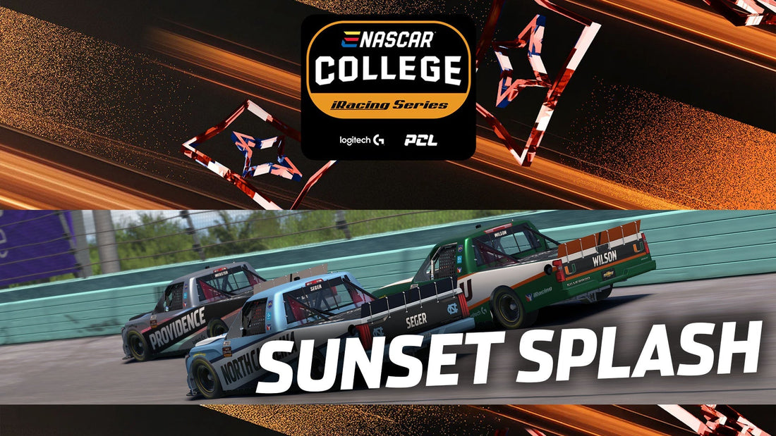 2025-26 eNASCAR College iRacing Series | Sunset Splash | Time Attack Results