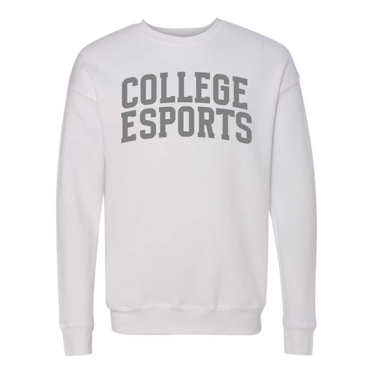 College Esports Arch Drop Shoulder Crew Sweatshirt
