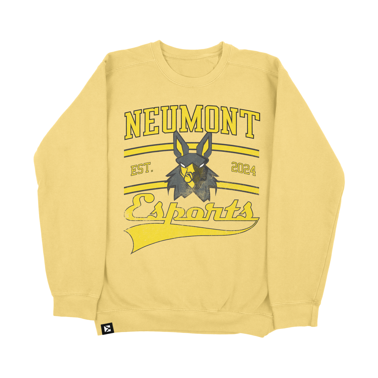 Neumont Llamas Esports Mascot Crewneck Sweatshirt