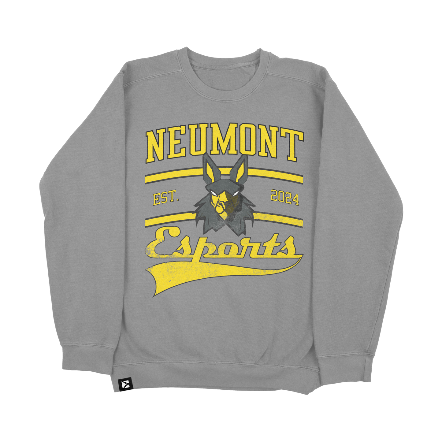 Neumont Llamas Esports Mascot Crewneck Sweatshirt