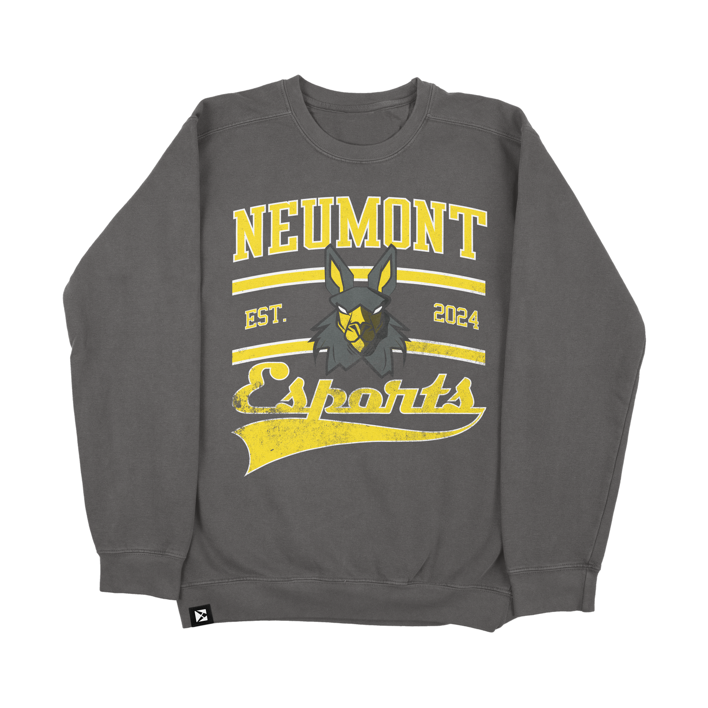 Neumont Llamas Esports Mascot Crewneck Sweatshirt