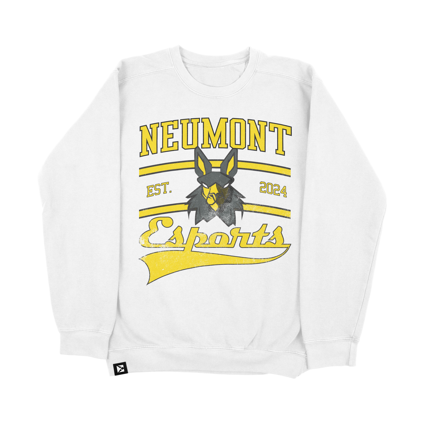 Neumont Llamas Esports Mascot Crewneck Sweatshirt